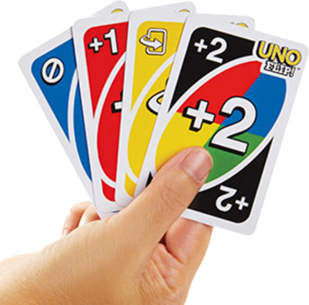 Mattel Games UNO FLIP! Card Game in Storage & Travel Tin, Color Blind Accessible Deck for Kids, Adults & Family Nights & Parties (Amazon Exclusive)