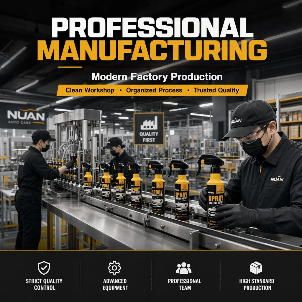 NUAN Nano Car Coating Spray-Revolutionary Spray Coating, Extreme Protection & Dazzling Shine! LP518