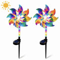 Waterproof LED Solar Wind Spinner - Light up Your Garden with Every Breeze Decor Yard