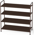 4-Tier Shoe Rack Storage Organizer, Bronze