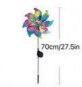 Waterproof LED Solar Wind Spinner - Light up Your Garden with Every Breeze Decor Yard