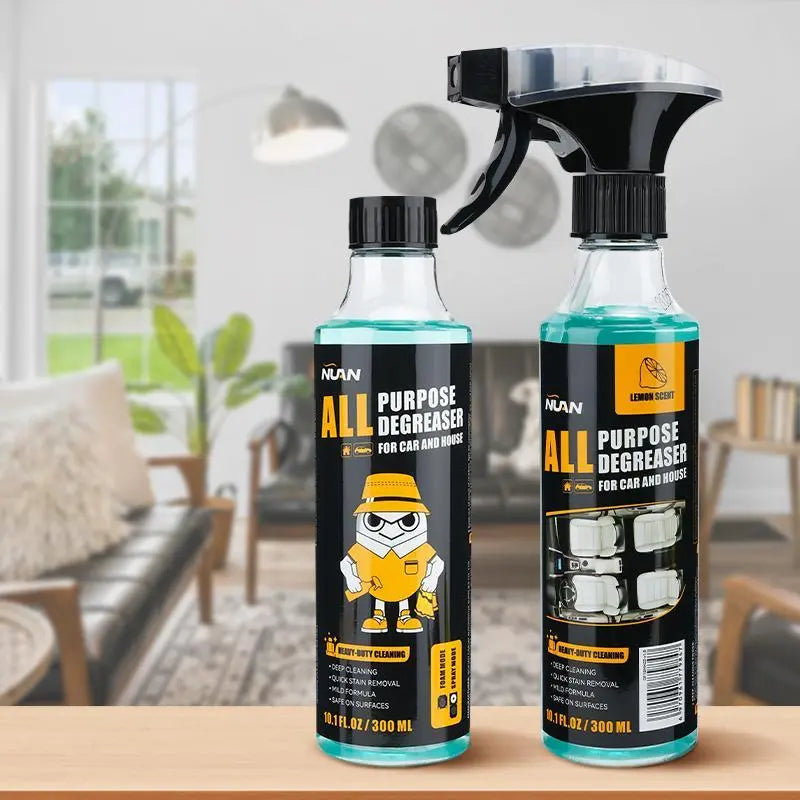 Nuan Heavy Duty Degreaser Upgraded Multipurpose Foam Cleaner, Easy to Use & High-Efficient, 2-In-1 Cleaning & Maintenance!Nuan Heavy Duty Degreaser