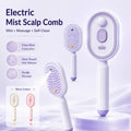 【Not Straightened】Electric Spray Air Cushion Massage Comb, Self-Cleaning Anti-Tangle Hair Brush, Anti-Static Volumizing Scalp Massage Brush for Dry Frizzy Hair Care, No Essential Oil Included